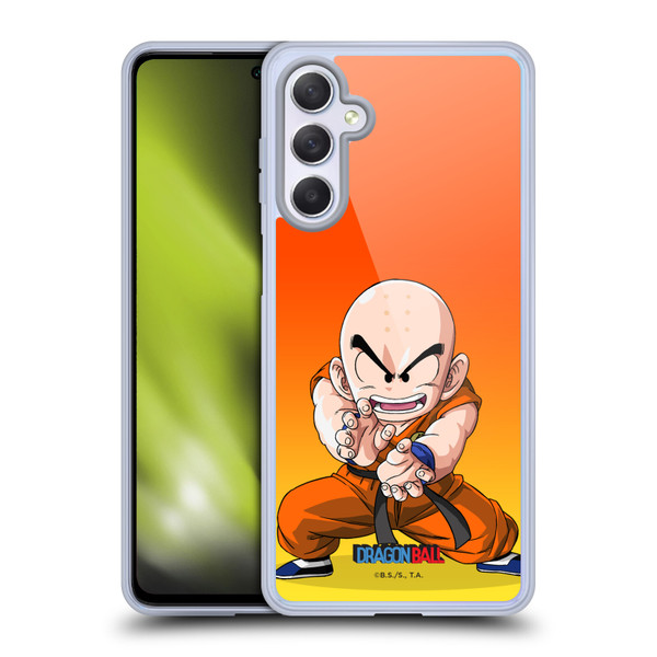 Dragon Ball Characters Krillin Soft Gel Case for Samsung Galaxy M54 5G