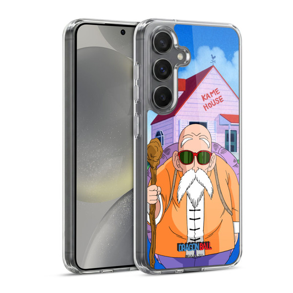 Dragon Ball Characters Master Roshi Soft Gel Case for Samsung Galaxy S24 5G & MagSafe