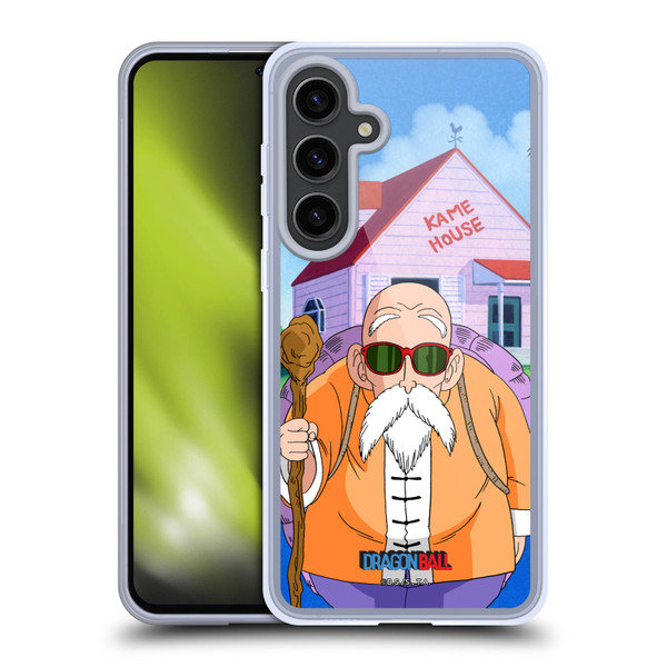 Dragon Ball Characters Master Roshi Soft Gel Case for Samsung Galaxy S24+ 5G