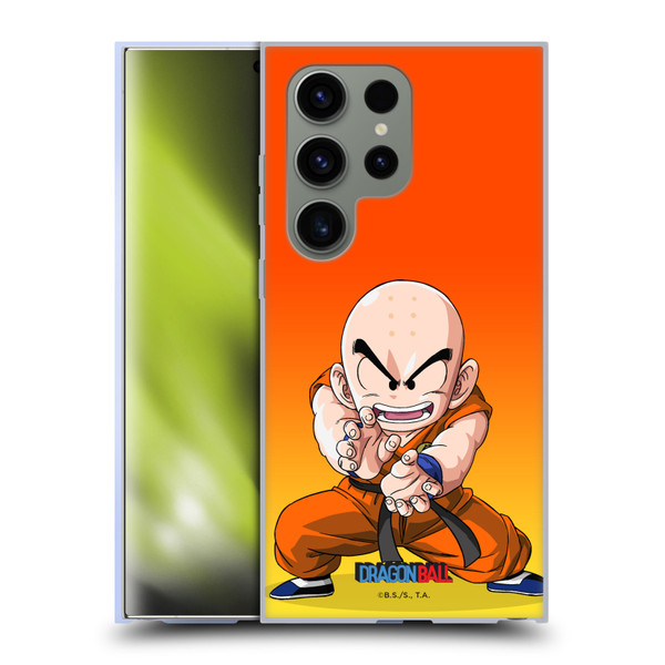 Dragon Ball Characters Krillin Soft Gel Case for Samsung Galaxy S24 Ultra 5G
