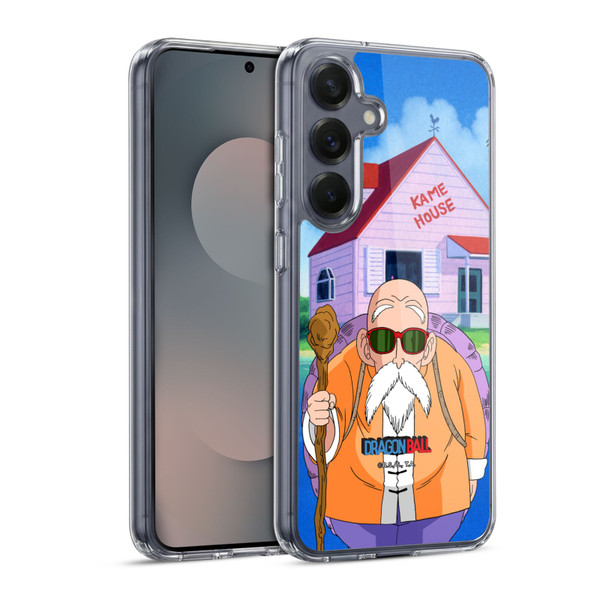 Dragon Ball Characters Master Roshi Soft Gel Case for Samsung Galaxy S25 & MagSafe