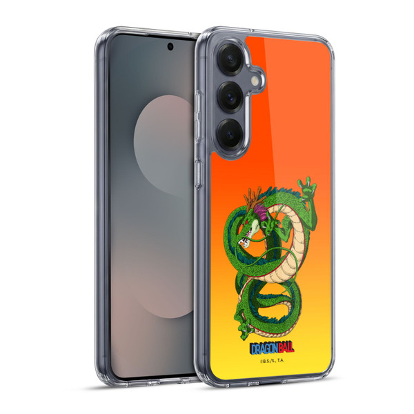 Dragon Ball Characters Shenron Soft Gel Case for Samsung Galaxy S25+ & MagSafe