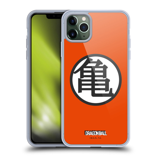 Dragon Ball Iconic Kame Symbol Soft Gel Case for Apple iPhone 11 Pro Max