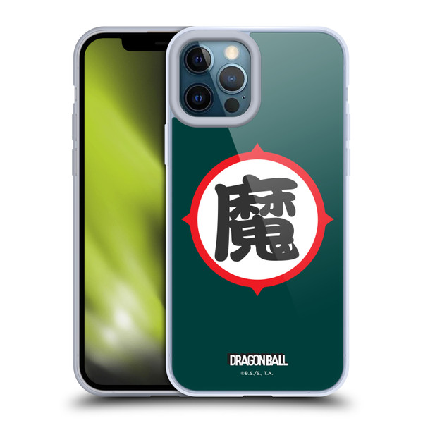 Dragon Ball Iconic King Piccolo Ma Symbol Soft Gel Case for Apple iPhone 12 Pro Max