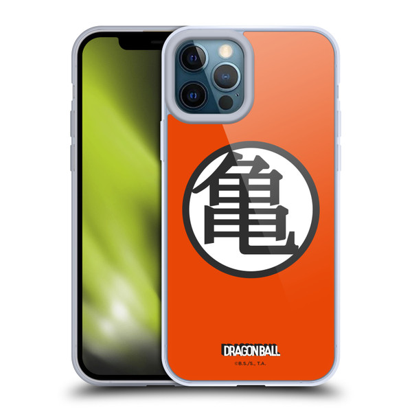 Dragon Ball Iconic Kame Symbol Soft Gel Case for Apple iPhone 12 Pro Max