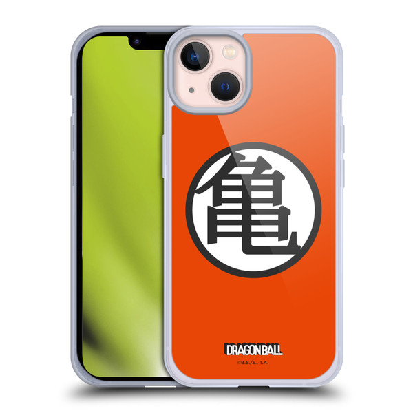 Dragon Ball Iconic Kame Symbol Soft Gel Case for Apple iPhone 13