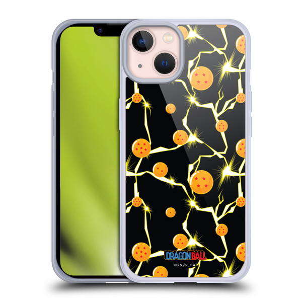 Dragon Ball Iconic Pattern Soft Gel Case for Apple iPhone 13