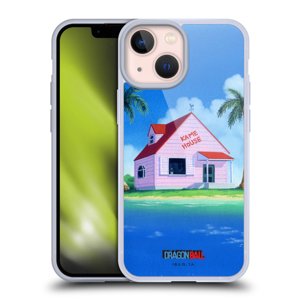 Dragon Ball Iconic Kame House Soft Gel Case for Apple iPhone 13 Mini
