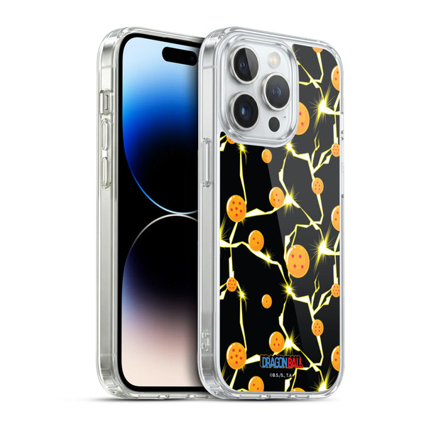 Dragon Ball Iconic Pattern Soft Gel Case for Apple iPhone 13 Pro & MagSafe