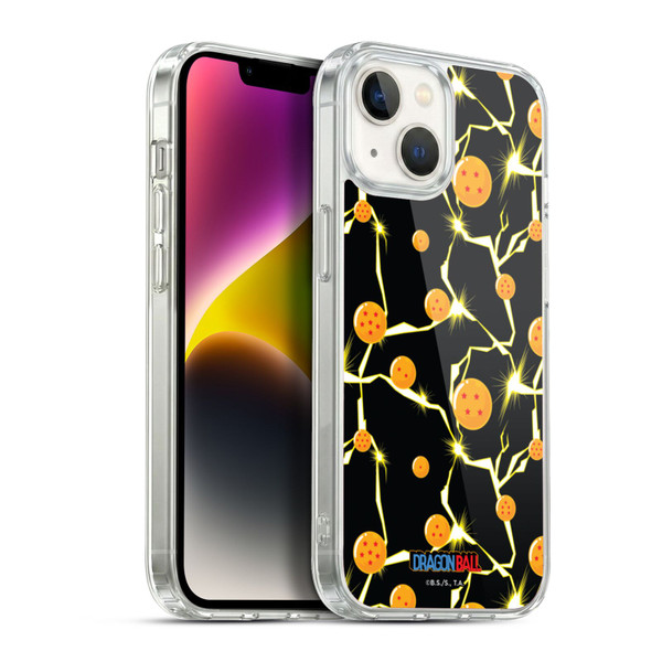 Dragon Ball Iconic Pattern Soft Gel Case for Apple iPhone 14