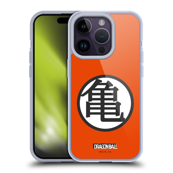 Dragon Ball Iconic Kame Symbol Soft Gel Case for Apple iPhone 14 Pro