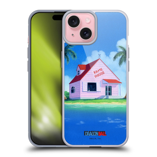 Dragon Ball Iconic Kame House Soft Gel Case for Apple iPhone 15