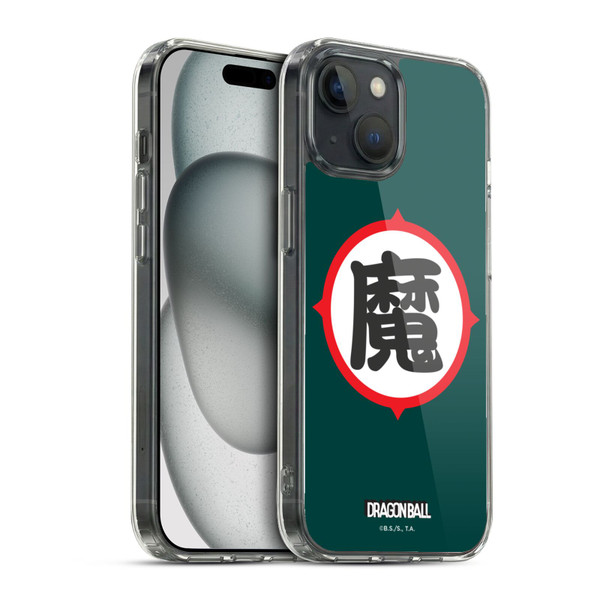 Dragon Ball Iconic King Piccolo Ma Symbol Soft Gel Case for Apple iPhone 15 & MagSafe