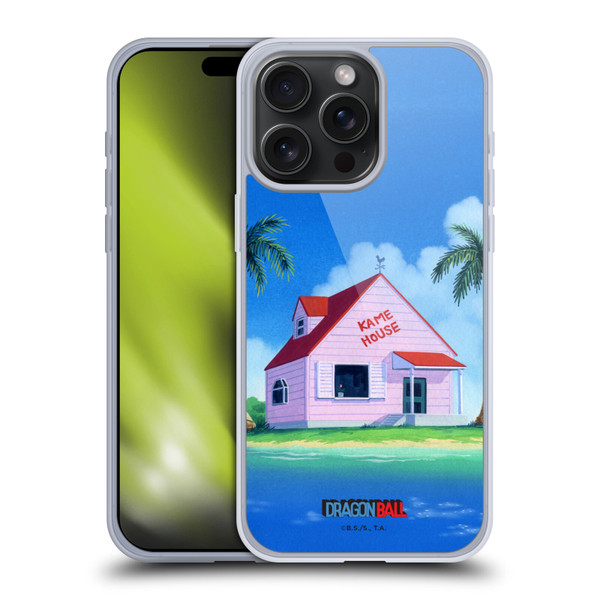 Dragon Ball Iconic Kame House Soft Gel Case for Apple iPhone 15 Pro Max