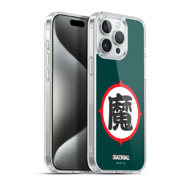 Dragon Ball Iconic King Piccolo Ma Symbol Soft Gel Case for Apple iPhone 15 Pro Max & MagSafe