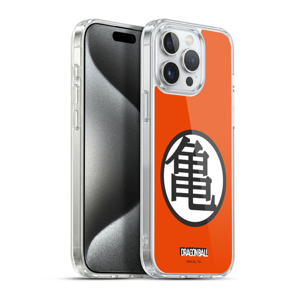 Dragon Ball Iconic Kame Symbol Soft Gel Case for Apple iPhone 15 Pro Max & MagSafe