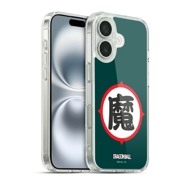 Dragon Ball Iconic King Piccolo Ma Symbol Soft Gel Case for Apple iPhone 16 & MagSafe