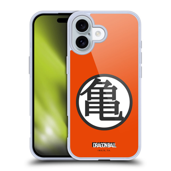 Dragon Ball Iconic Kame Symbol Soft Gel Case for Apple iPhone 16