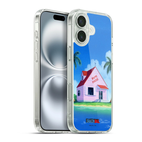 Dragon Ball Iconic Kame House Soft Gel Case for Apple iPhone 16 Plus & MagSafe