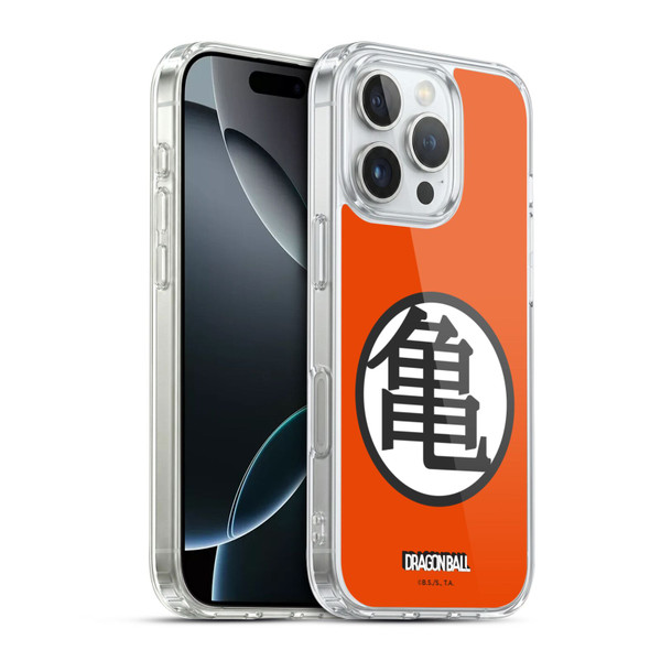 Dragon Ball Iconic Kame Symbol Soft Gel Case for Apple iPhone 16 Pro & MagSafe