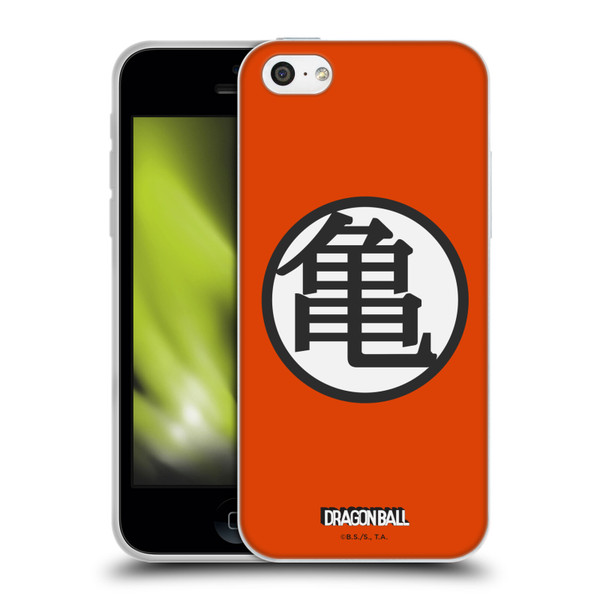 Dragon Ball Iconic Kame Symbol Soft Gel Case for Apple iPhone 5c