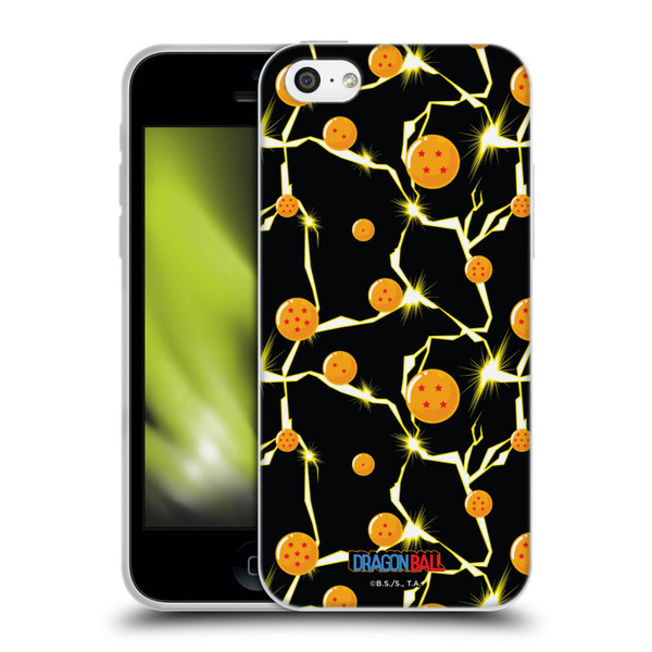 Dragon Ball Iconic Pattern Soft Gel Case for Apple iPhone 5c