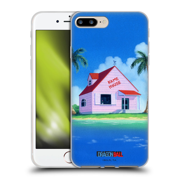 Dragon Ball Iconic Kame House Soft Gel Case for Apple iPhone 7 Plus / iPhone 8 Plus