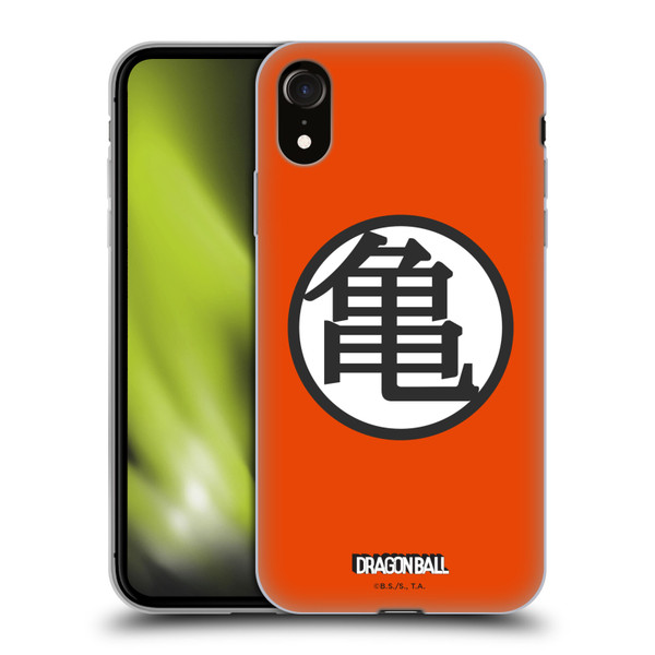 Dragon Ball Iconic Kame Symbol Soft Gel Case for Apple iPhone XR