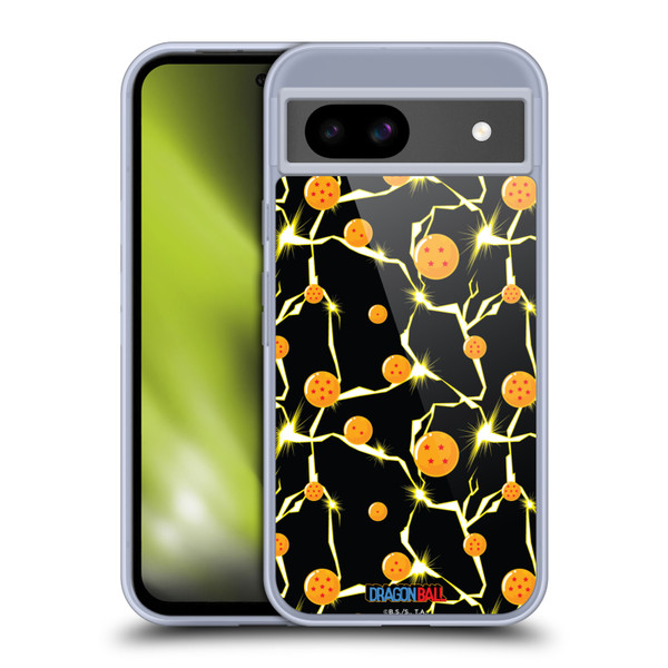 Dragon Ball Iconic Pattern Soft Gel Case for Google Pixel 8a