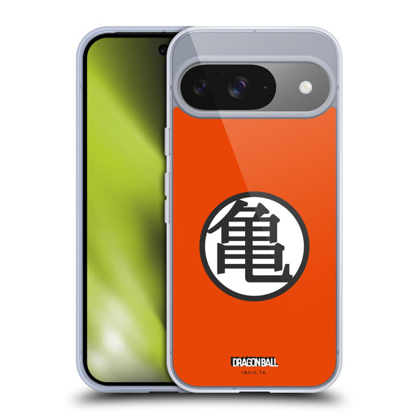 Dragon Ball Iconic Kame Symbol Soft Gel Case for Google Pixel 9 / Pixel 9 Pro