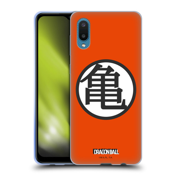 Dragon Ball Iconic Kame Symbol Soft Gel Case for Samsung Galaxy A02/M02 (2021)