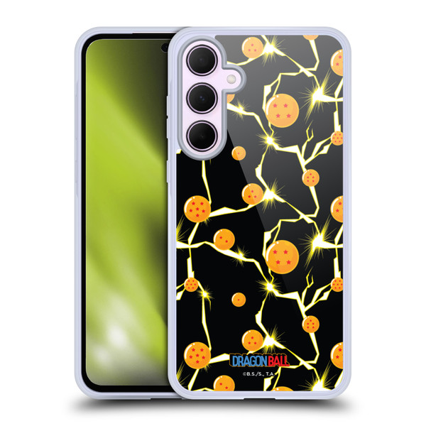Dragon Ball Iconic Pattern Soft Gel Case for Samsung Galaxy A35 5G