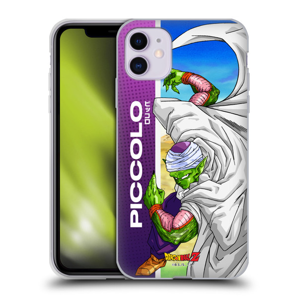 Dragon Ball Z Saiyan Arc Characters Piccolo Soft Gel Case for Apple iPhone 11
