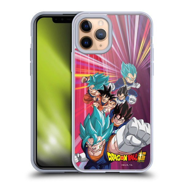 Dragon Ball Super Future Trunks Arc Characters Vegito Soft Gel Case for Apple iPhone 11 Pro