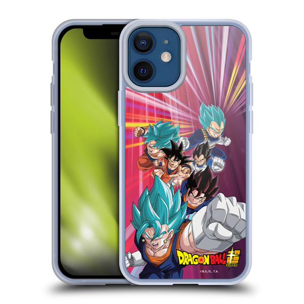 Dragon Ball Super Future Trunks Arc Characters Vegito Soft Gel Case for Apple iPhone 12 Mini