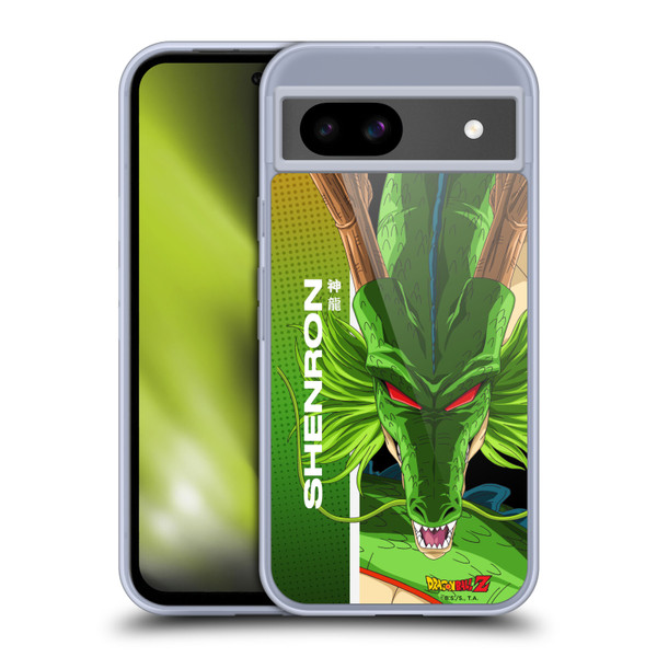 Dragon Ball Z Saiyan Arc Characters Shenron Soft Gel Case for Google Pixel 8a