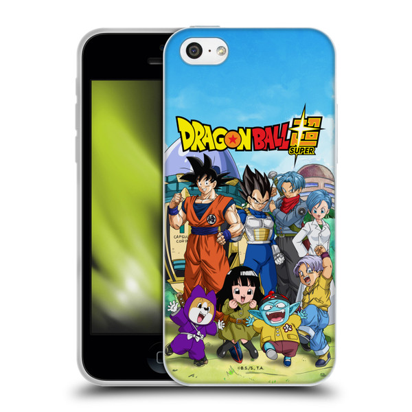 Dragon Ball Super Future Trunks Arc Characters Group Soft Gel Case for Apple iPhone 5c
