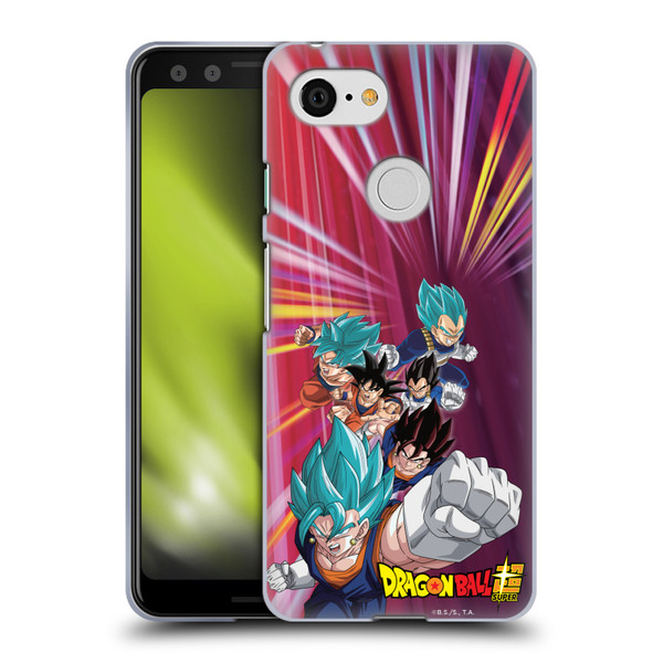 Dragon Ball Super Future Trunks Arc Characters Vegito Soft Gel Case for Google Pixel 3