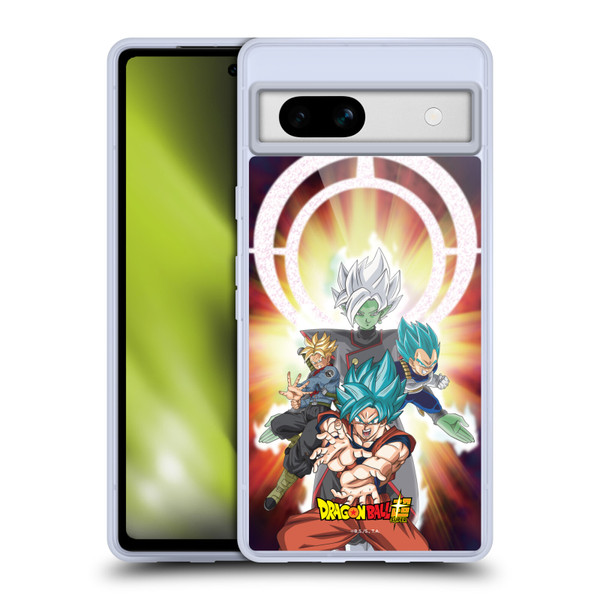 Dragon Ball Super Future Trunks Arc Characters Merged Zamasu Soft Gel Case for Google Pixel 7a