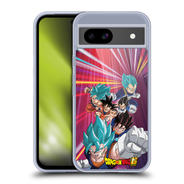 Dragon Ball Super Future Trunks Arc Characters Vegito Soft Gel Case for Google Pixel 8a