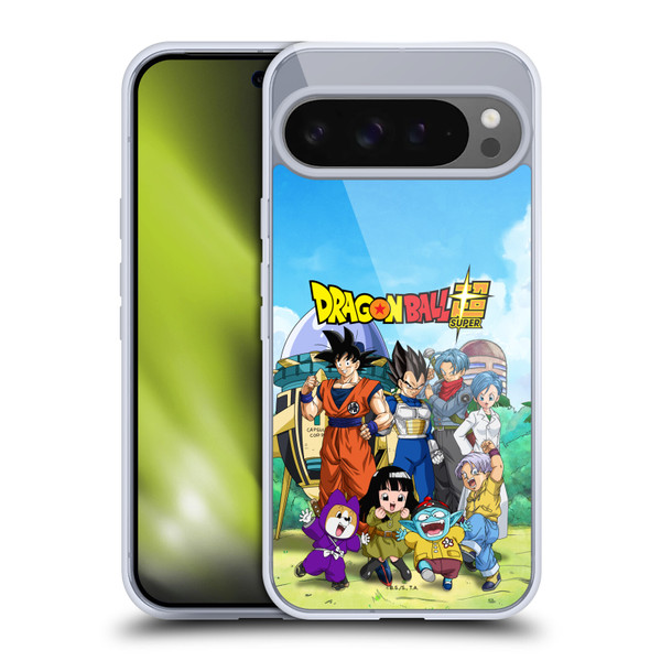 Dragon Ball Super Future Trunks Arc Characters Group Soft Gel Case for Google Pixel 9 Pro XL