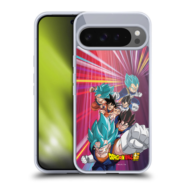 Dragon Ball Super Future Trunks Arc Characters Vegito Soft Gel Case for Google Pixel 9 Pro XL
