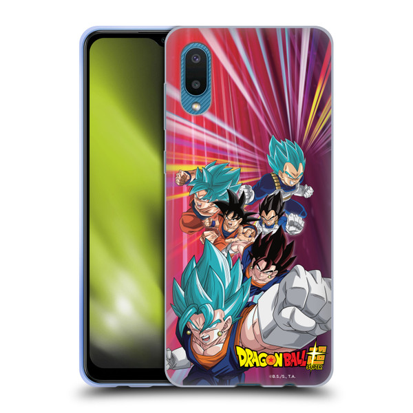 Dragon Ball Super Future Trunks Arc Characters Vegito Soft Gel Case for Samsung Galaxy A02/M02 (2021)