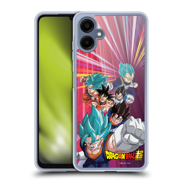 Dragon Ball Super Future Trunks Arc Characters Vegito Soft Gel Case for Samsung Galaxy A06 4G / 5G