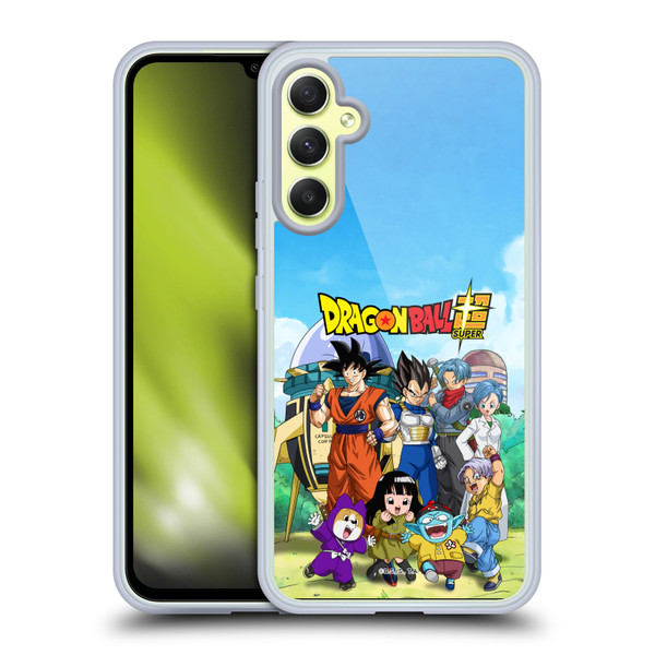 Dragon Ball Super Future Trunks Arc Characters Group Soft Gel Case for Samsung Galaxy A34 5G