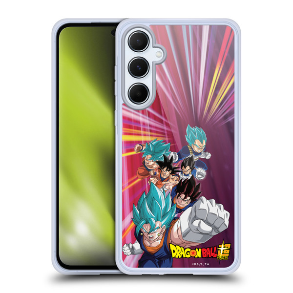 Dragon Ball Super Future Trunks Arc Characters Vegito Soft Gel Case for Samsung Galaxy A55 5G