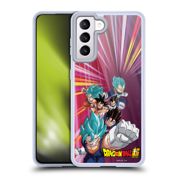 Dragon Ball Super Future Trunks Arc Characters Vegito Soft Gel Case for Samsung Galaxy S21 5G