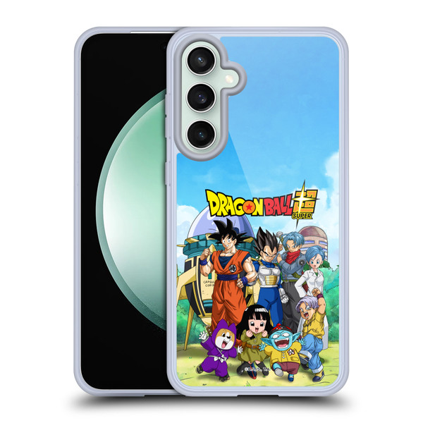 Dragon Ball Super Future Trunks Arc Characters Group Soft Gel Case for Samsung Galaxy S23 FE 5G
