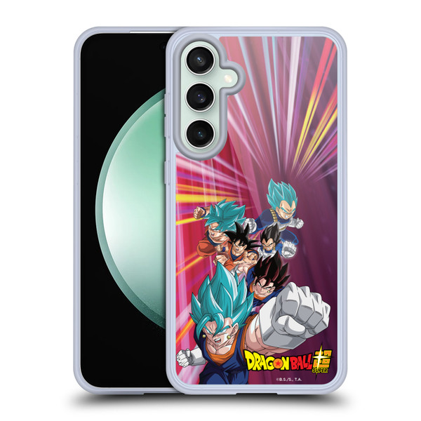 Dragon Ball Super Future Trunks Arc Characters Vegito Soft Gel Case for Samsung Galaxy S23 FE 5G