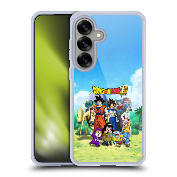Dragon Ball Super Future Trunks Arc Characters Group Soft Gel Case for Samsung Galaxy S25